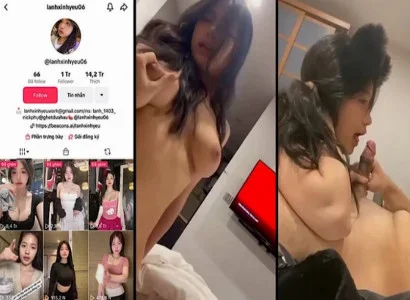 Chủ kênh TikTok lanhxinhyeu06 bị phát giác có đoạn phim nóng